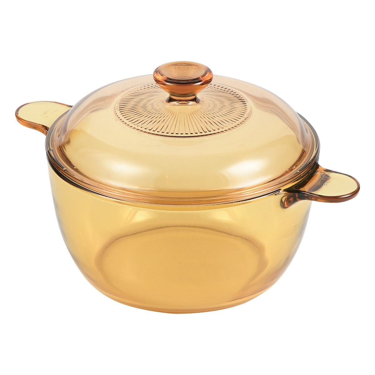 両手鍋 21.5cm ガス火専用 ガラス製 VISIONS 2.5L クックポット – ハウジー