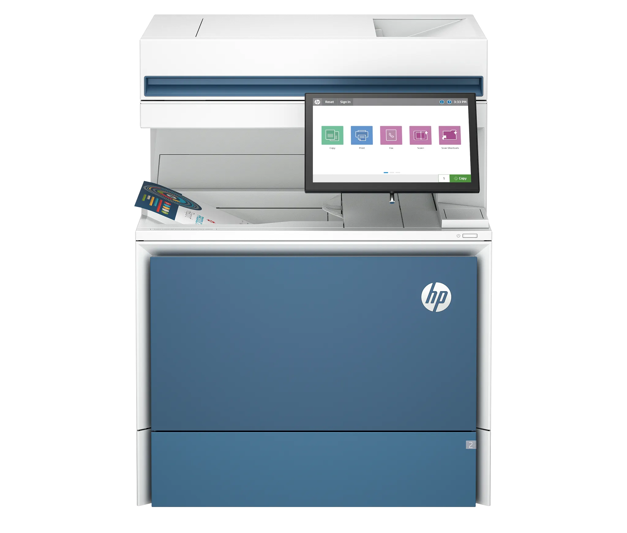 Color LaserJet Enterprise Flow MFP 6800zf Printer | HP® Store
