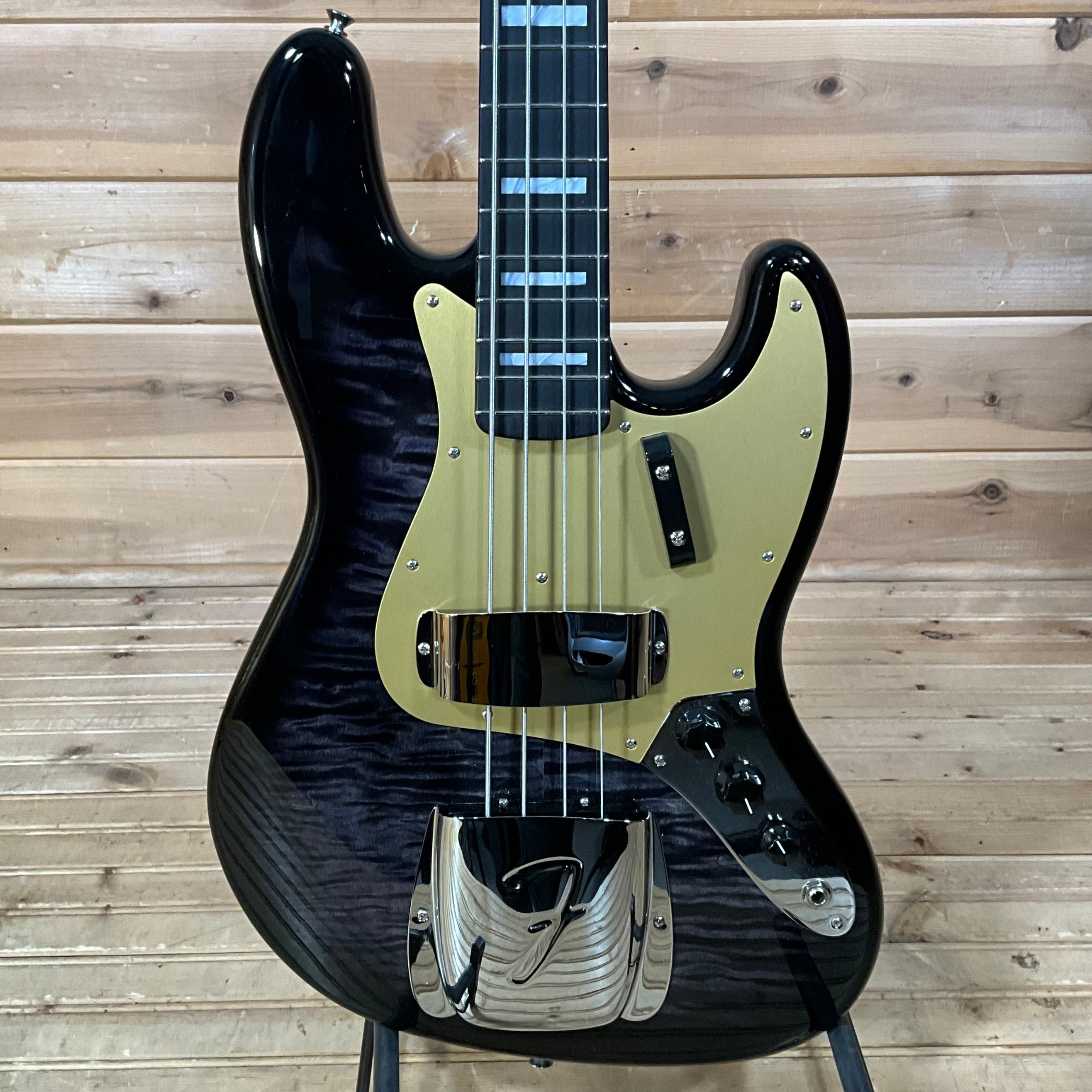 Fender Custom Shop 1964 Jazz Electric Bass NOS Guitar - Ebony