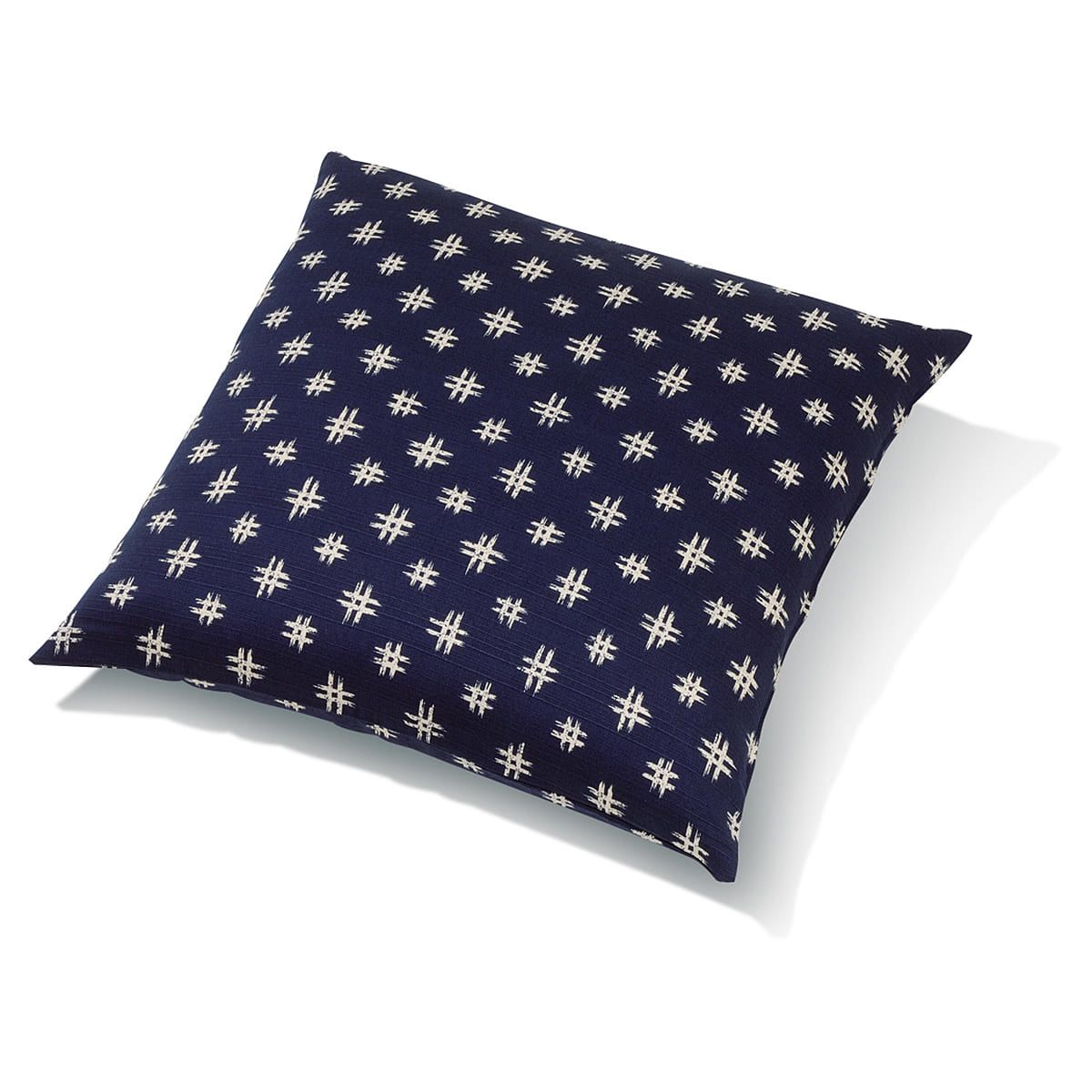 井桁（いげた）模様 座布団 VCS-013-NV｜カワジュン