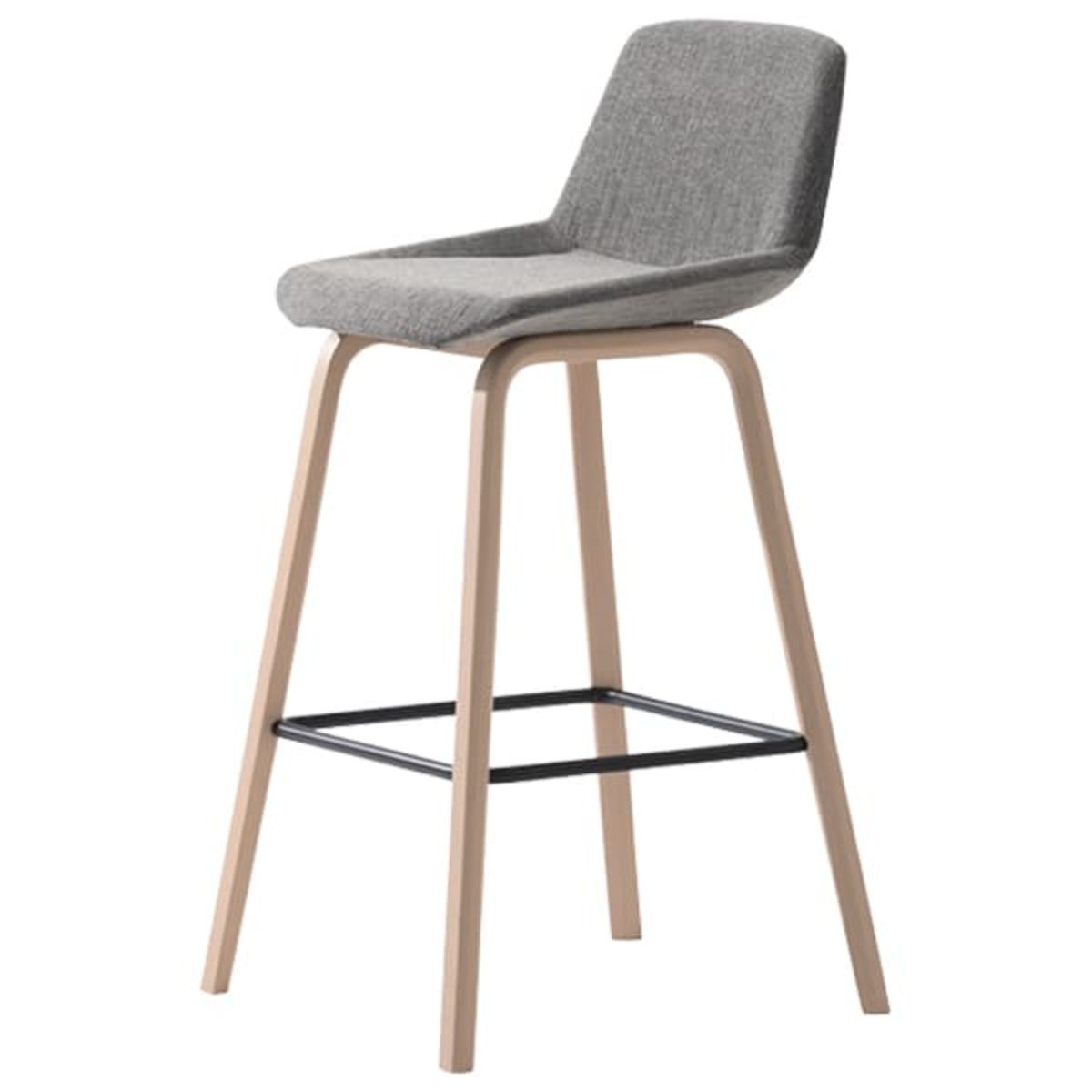 ヘキサカウンターチェア ウッド｜カワジュン