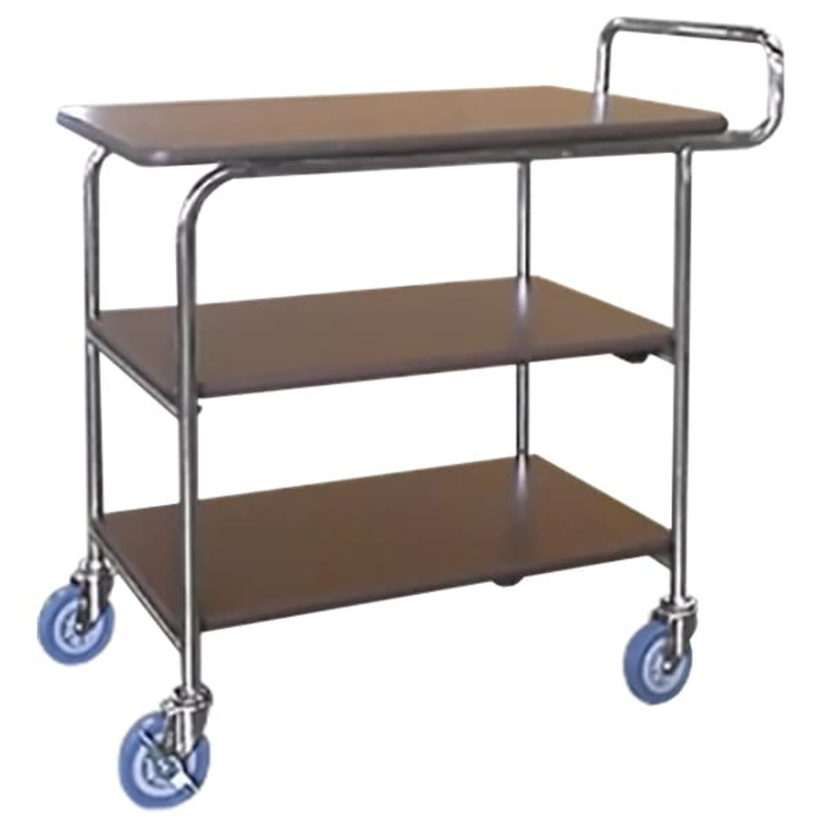 サービスワゴン （中間棚有） SSH-SWC｜業務用ワゴン