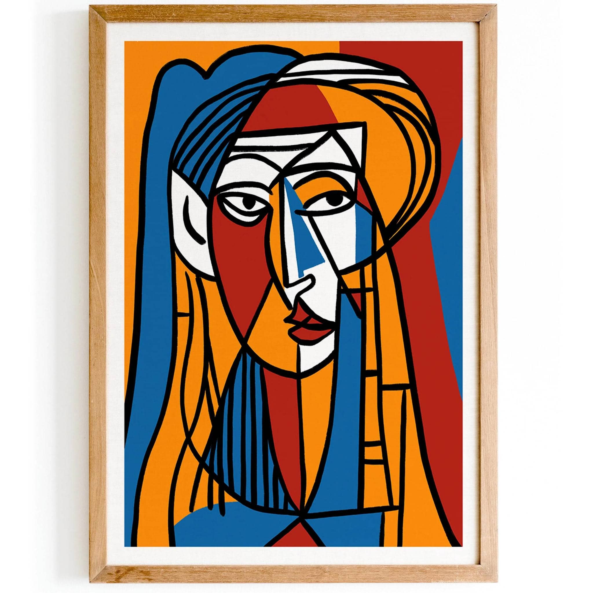 Pablo Picasso Cubism Woman Poster – HypeSheriff