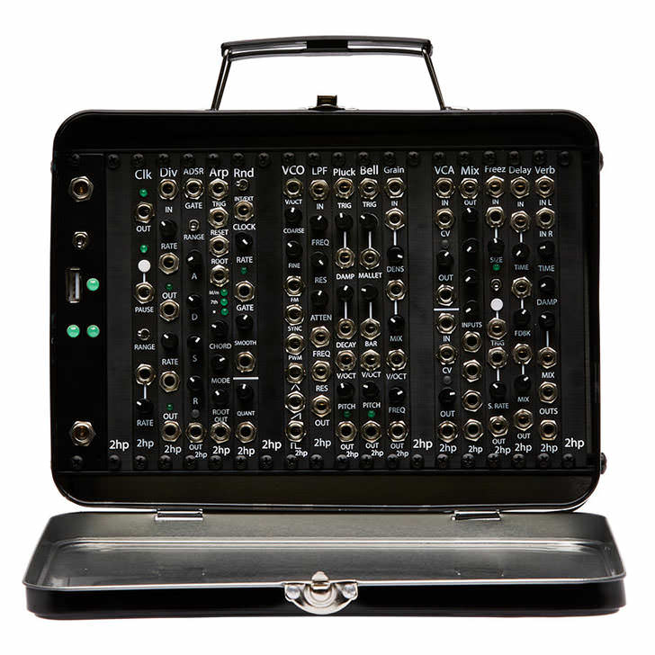 NAMM 2020: 弁当箱型のモジュラー・シンセサイザー、「2hp Lunchbox