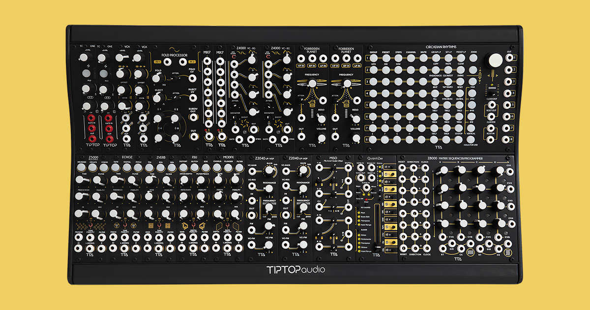 Tiptop Audio、待望のブラックMantisを発表…… Buchla 292tは