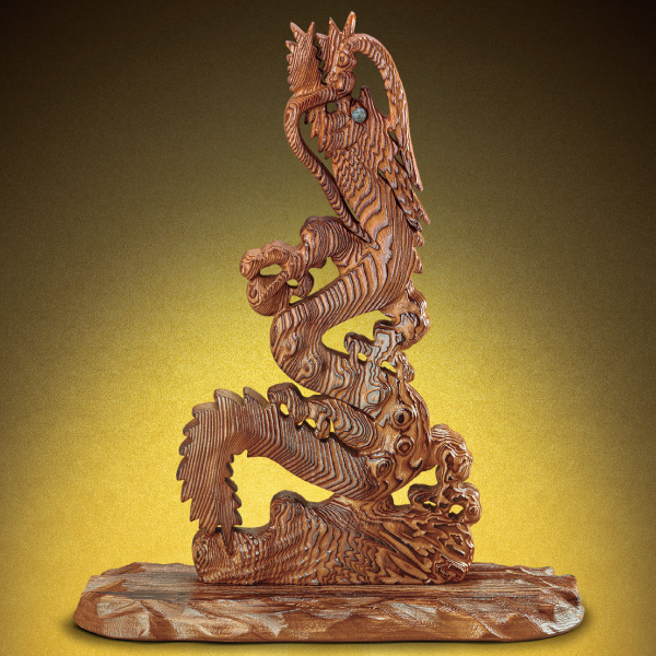 千寿御神木 屋久杉 昇龍：I・E・I オリジナルショップ - アートギャラリー