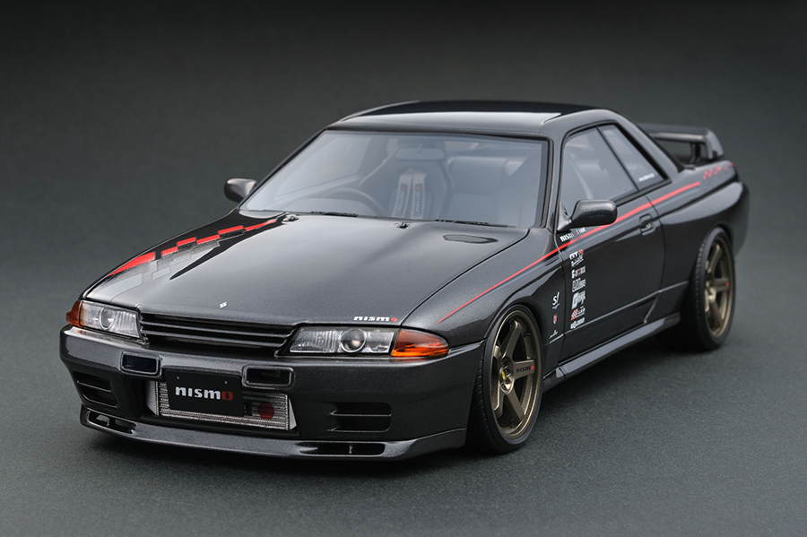 IG0087 1/18 Nismo R32 GT-R S-tune Gun Gray Metallic | LINE UP