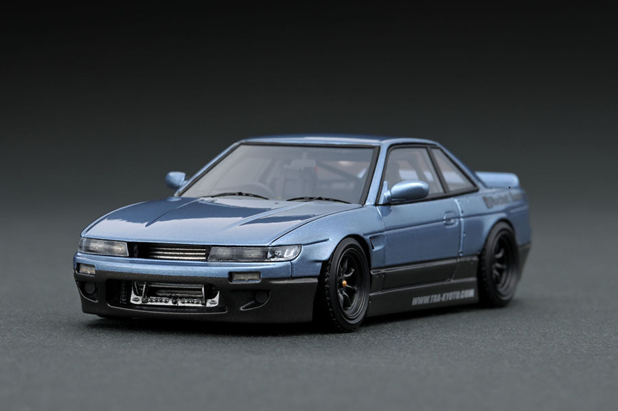 IG1183 1/43 Rocket Bunny S13 V1 Silver / Gray | LINE UP | [公式