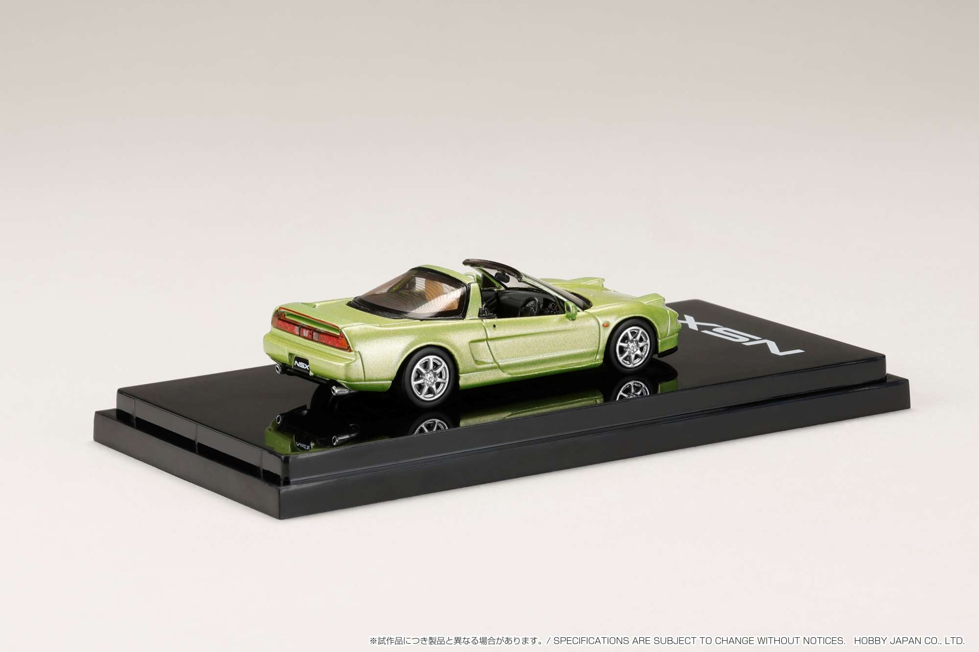 Hobby Japan HJ643006BGR Honda NSX Type T with Detachable Roof LIME