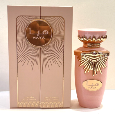 Lattafa HAYA by Lattafa 3.4 Oz (100 ml) EDP Eau De Parfum Spray