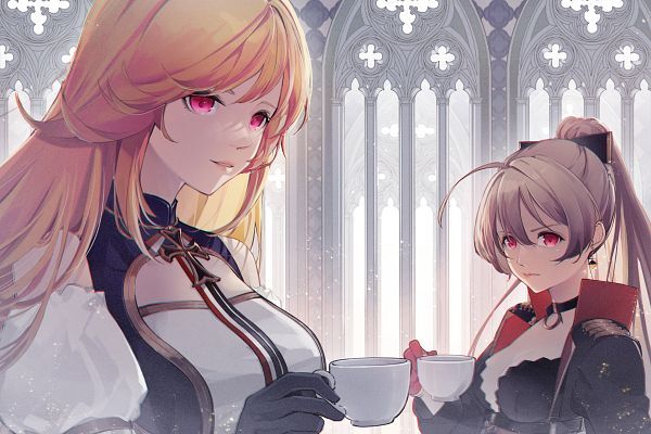 Azur Lane jean bart richelieu architecture Custom Gaming Mat Desk