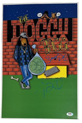 Snoop Dogg Signed Autograph 12x18 Photo Poster Doggystyle 420