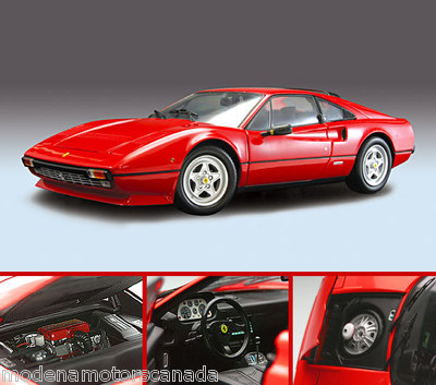 FERRARI 308 GTB QUATTROVALVOLE RED 1:18 by KYOSHO 1ST EDITION