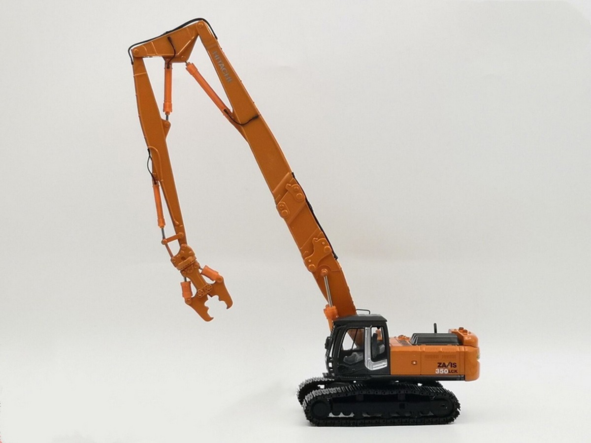 1/50 Hitachi ZAXIS 350LC Dismantling Long Boom Excavator Diecast