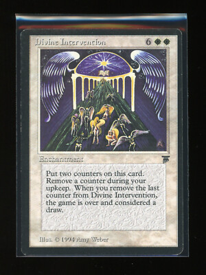 MTG Legends DIVINE INTERVENTION Enchantment LP RESERVED LIST
