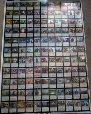 MTG War of the Spark Uncut Foil Sheet Apology Sheet Still in