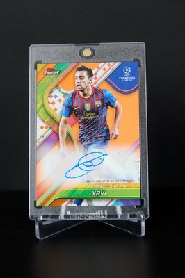2024-25 Topps Finest Uefa Club Competitions - Autographs Xavi