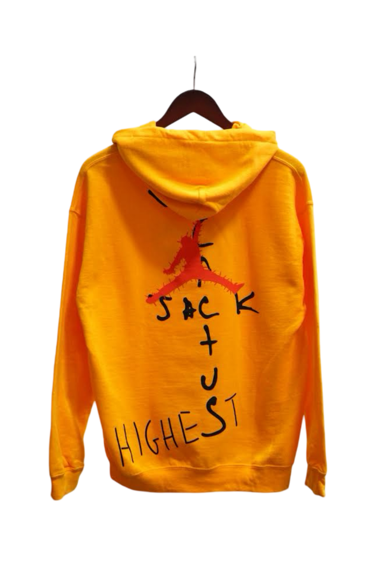 Travis Scott Jordan Cactus Jack Highest Hoodie Gold (83665-155