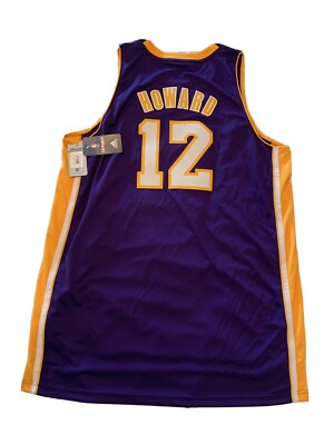 New Dwight Howard Adidas Los Angeles Lakers 2X Swingman Purple