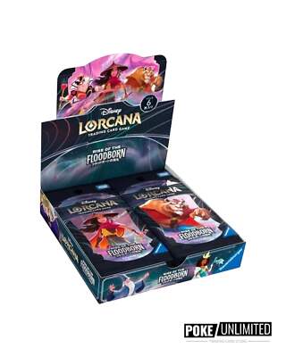 Disney Lorcana TCG: Rise Of The Floodborn Booster Box (Japanese