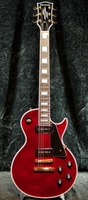Edwards E-LP-CTM/P P90 Cherry Les Paul Type Electric Guitar From