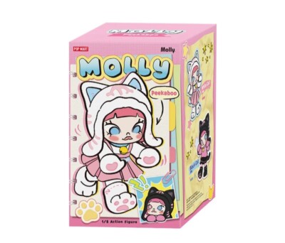 Authentic POPMART MOLLY Peekaboo 1/8 Moveable Doll Confirmation