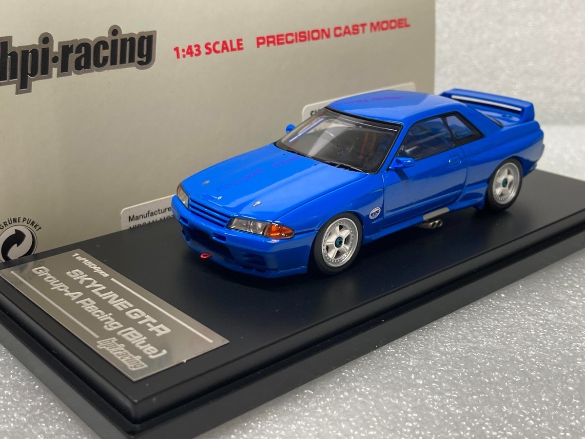 HPI Racing 1/43 8118 Nissan Skyline R32 GT-R GROUP-A RACING Blue
