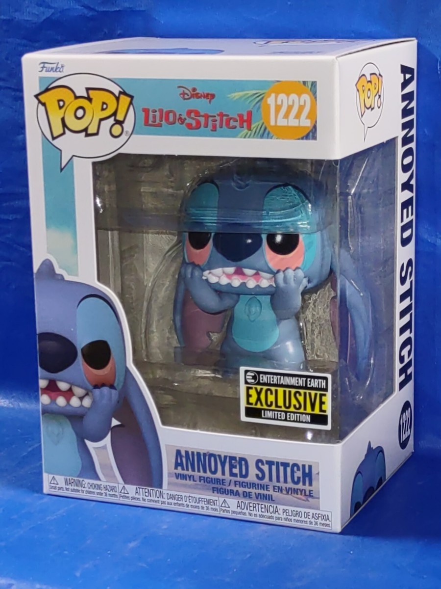 EE EXCLUSIVE LILO AND STITCH ANNOYED STITCH FUNKO POP VINYL FIGURE
