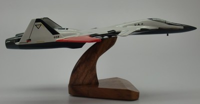 ADFX-01 Morgan Ace Combat ADFX01 Airplane Desktop Wood Model Small