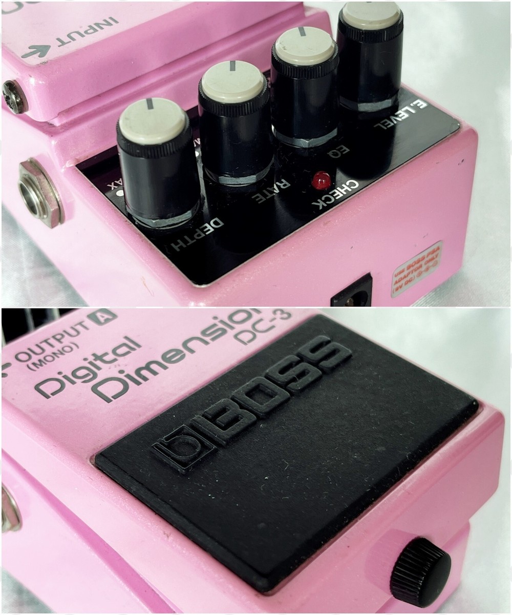 BOSS DC-3 Digital Dimension 1988 Vintage Chorus Guitar Pedal Made