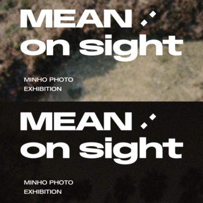 In Stock) SHINee MINHO PHOTO EXHIBITION [ MEAN : on sight