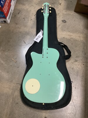 Danelectro 56'Reissue U2 AQUA 6 String Burst Electric Acoustic