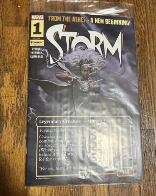 Storm #1 Magic MTG NYCC Promo Book! Marvel Comics! Ltd Magic The