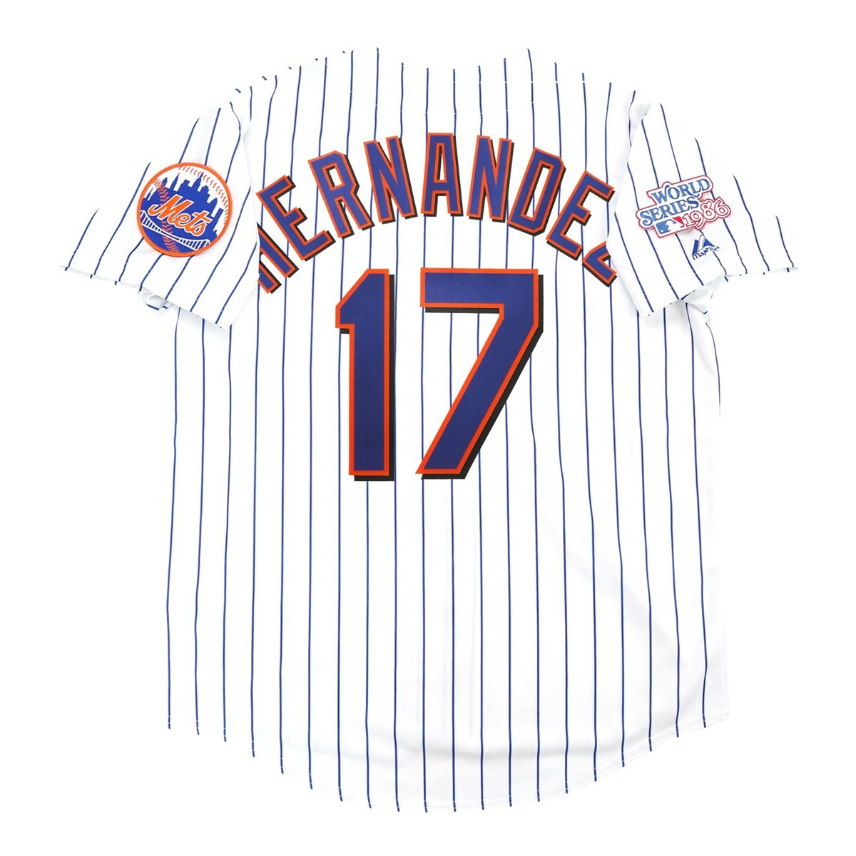 Keith Hernandez New York Mets 1986 World Series Men's Home White