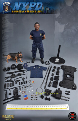 Soldier Story SS101 NYPD ESU K-9 DIVISION 1/6 Action Figure Model