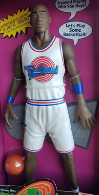 Vintage Space Jam Talking Michael Jordan Action Figure Doll Toy 15