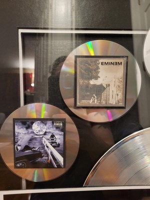 Huge Eminem Diamond RIAA Plaque 25 Million Sold Rare One Of A Kind