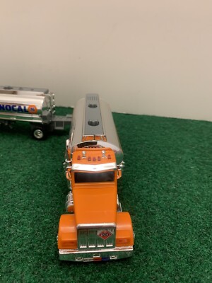 Vintage Unocal 76 Super Tanker Rig With Additional Tanker With