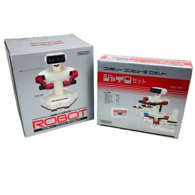 FAMILY COMPUTER ROBOT HVC-012 GYRO HVC-GYS SET R.O.B. FAMICOM