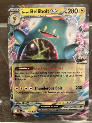 2025 Pokemon Journey Together Iono's Bellibolt EX #053/159 | eBay
