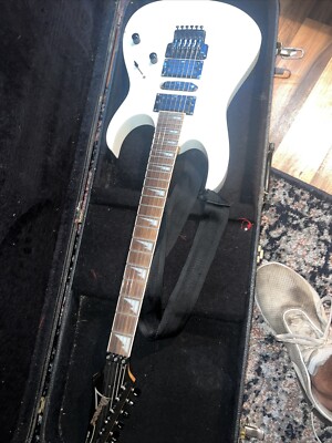 Beautiful IBANEZ RG370DX Bright White Guitar | eBay