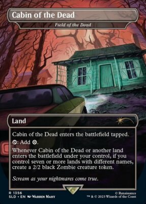 1x] Cabin of the Dead - Field of the Dead (1356) Near Mint