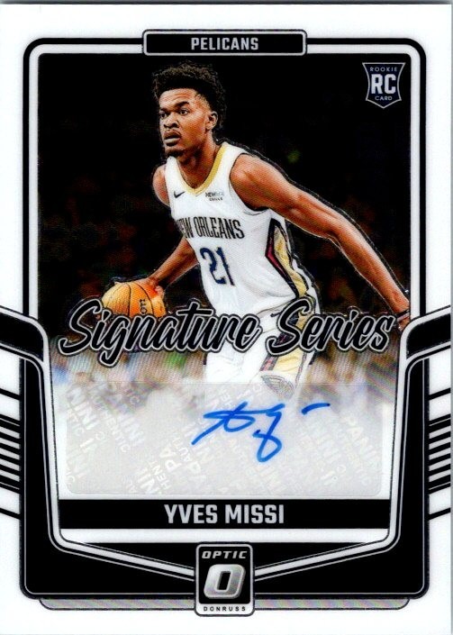 2024-25 Donruss Optic #SS-MIS Yves Missi RC Signature Series