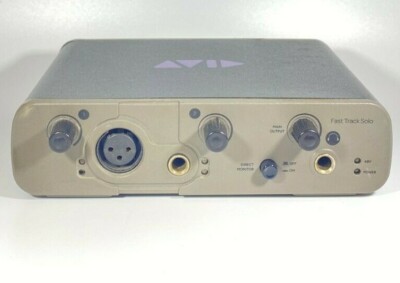 Avid Fast Track Solo USB Channel - Audio Interface Only | eBay