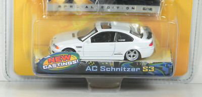 Jada Dub City AC Schnitzer S3 BMW #102 White Wave 10 Diecast Car 1