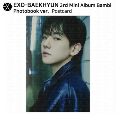 EXO Baekhyun 3rd Mini Album Bambi Official Postcard Sequence Film