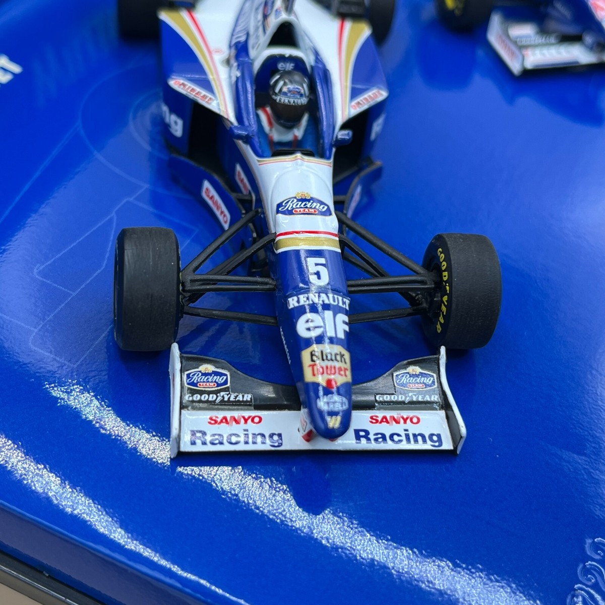 MINICHAMPS 1/43 Williams FW18 FW19 Hill Villeneuve World Champion