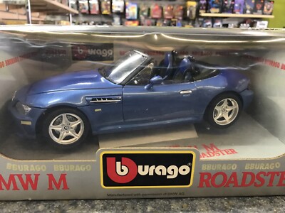 Bburago 1996 BMW M Roadster 1/18 Die Cast #3349 Boxed | eBay