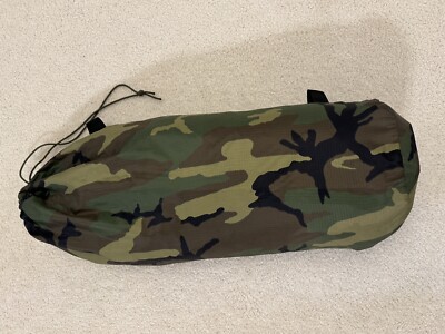 USMC Marine Combat Tent Woodland Camo Diamond Brand w/ Rain Fly