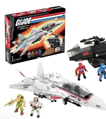 MEGA Construx G.I. Joe Skystriker vs. COBRA H.I.S.S. Building Set